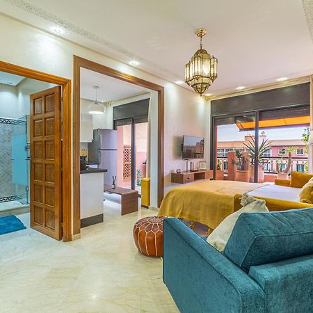 Le Jasmin - Appartement Authentique A Gueliz Marrakesh Exterior photo