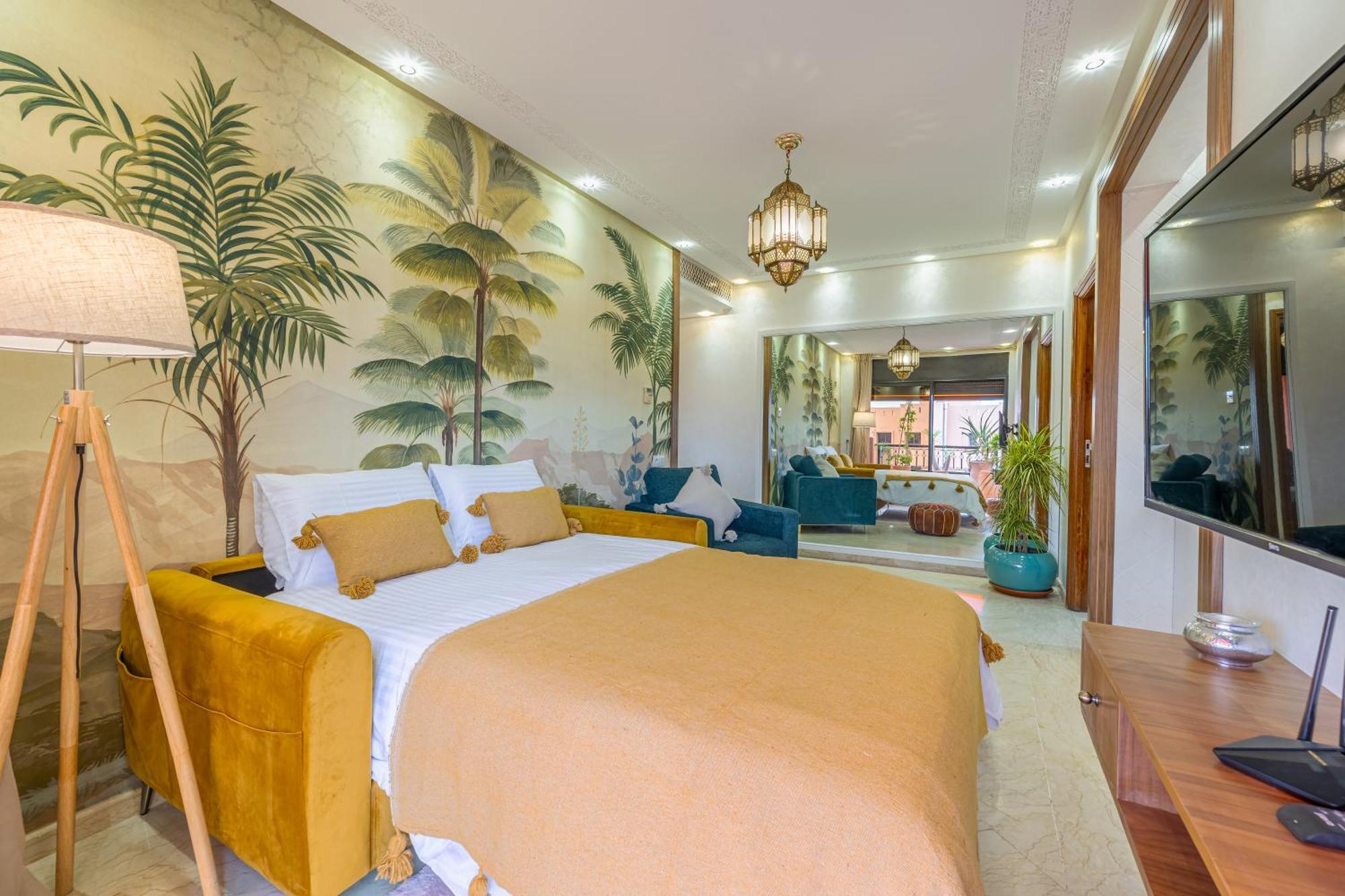 Le Jasmin - Appartement Authentique A Gueliz Marrakesh Exterior photo