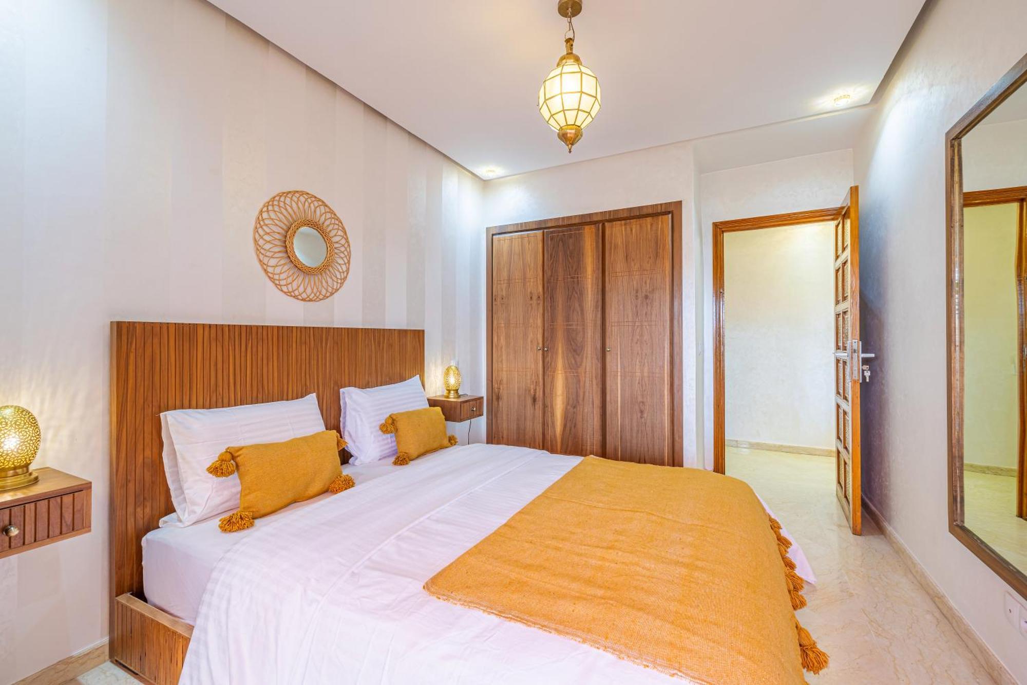 Le Jasmin - Appartement Authentique A Gueliz Marrakesh Exterior photo