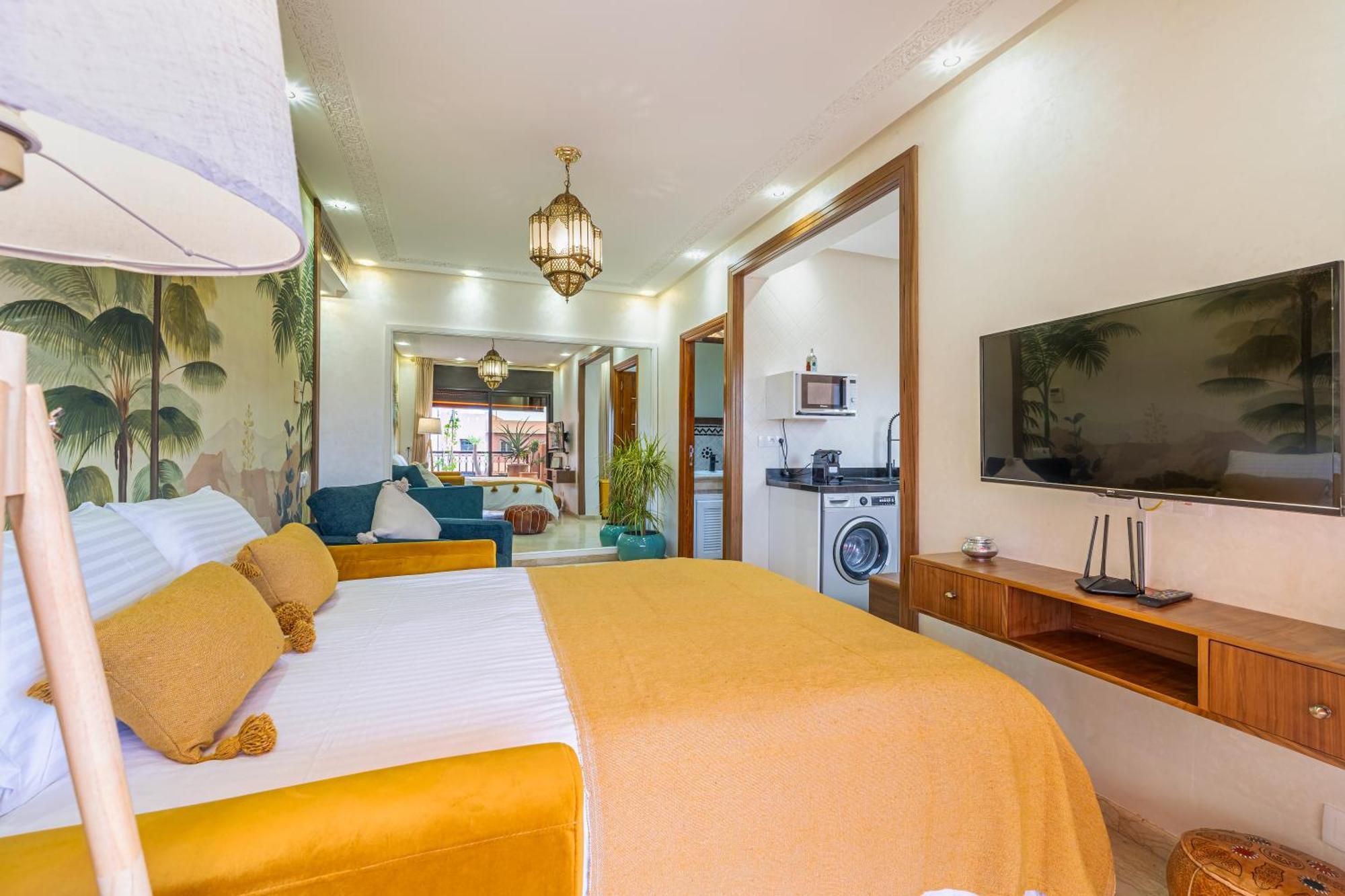Le Jasmin - Appartement Authentique A Gueliz Marrakesh Exterior photo